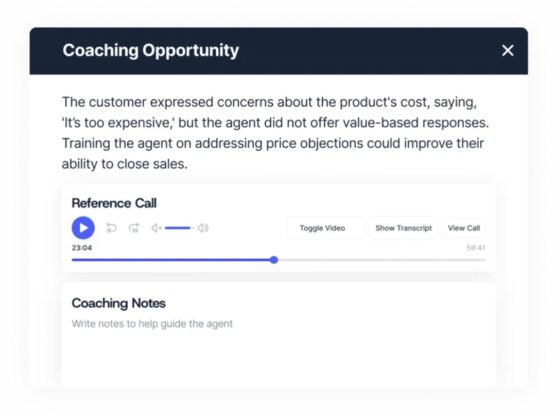 Real-Time Coaching