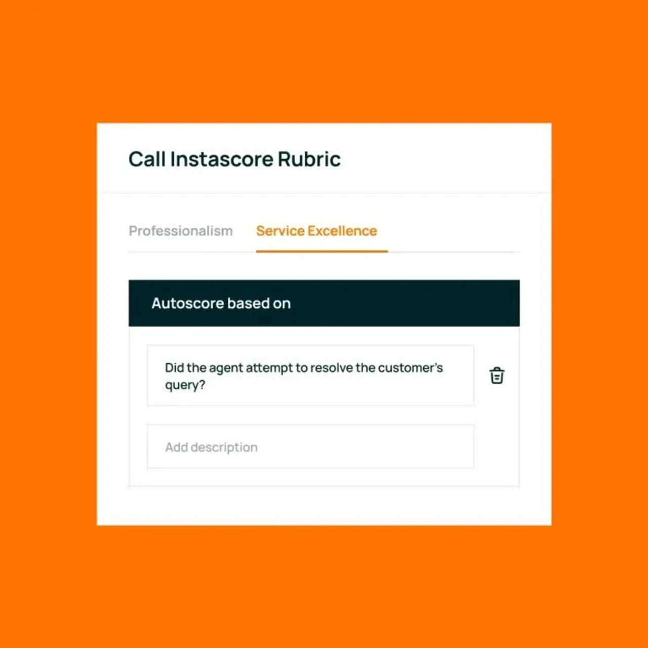 Level AI's call scoring rubric is shown as an example of Level AI's functionality, compared with other competitors in Balto's guide