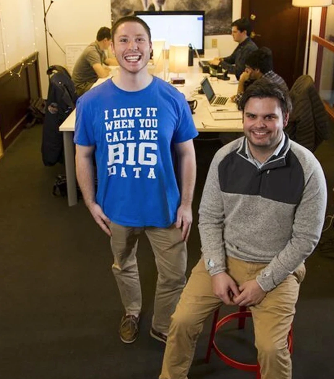 Balto founders Marc Bernstein and Chris Kontes in the early days