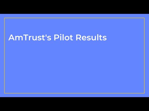AmTrust Pilot Results with Balto
