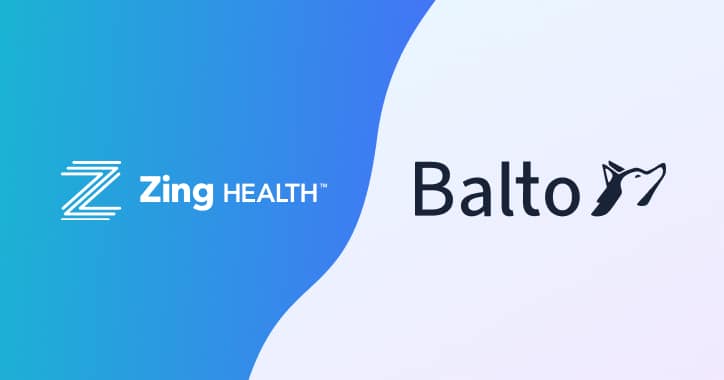 Balto and ZingHealth Graphic