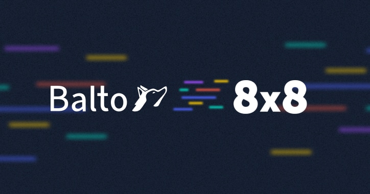 Balto Announces New Seamless Integration with 8x8 graphic