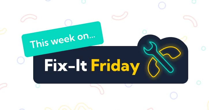 Fix-it Friday Hub Card Light