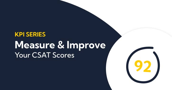 KPI Series - CSAT Scores graphic