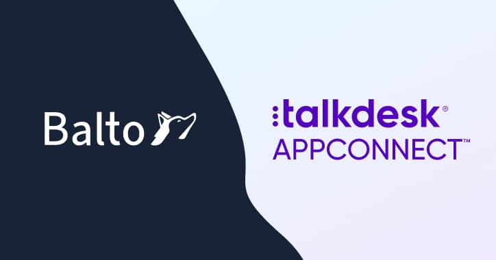 Thumbnail image for "Balto Joins Talkdesk AppConnect Marketplace"