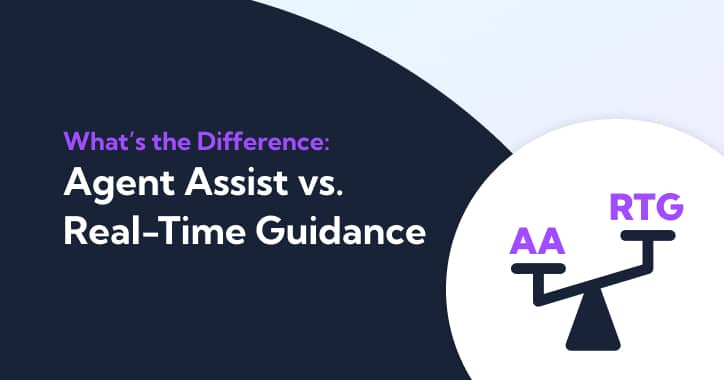 Thumbnail for "Agent Assist vs. Real-Time Guidance: What's the Difference"