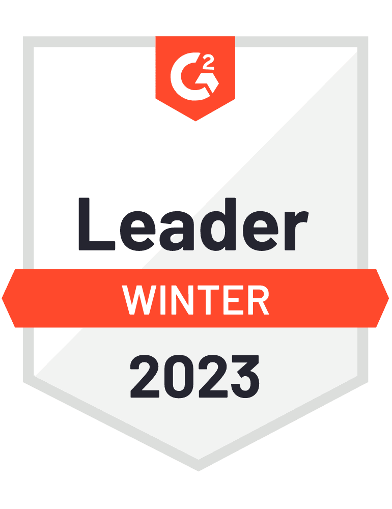 G2 Conversation Intelligence Enterprise Leader - Winter 2023