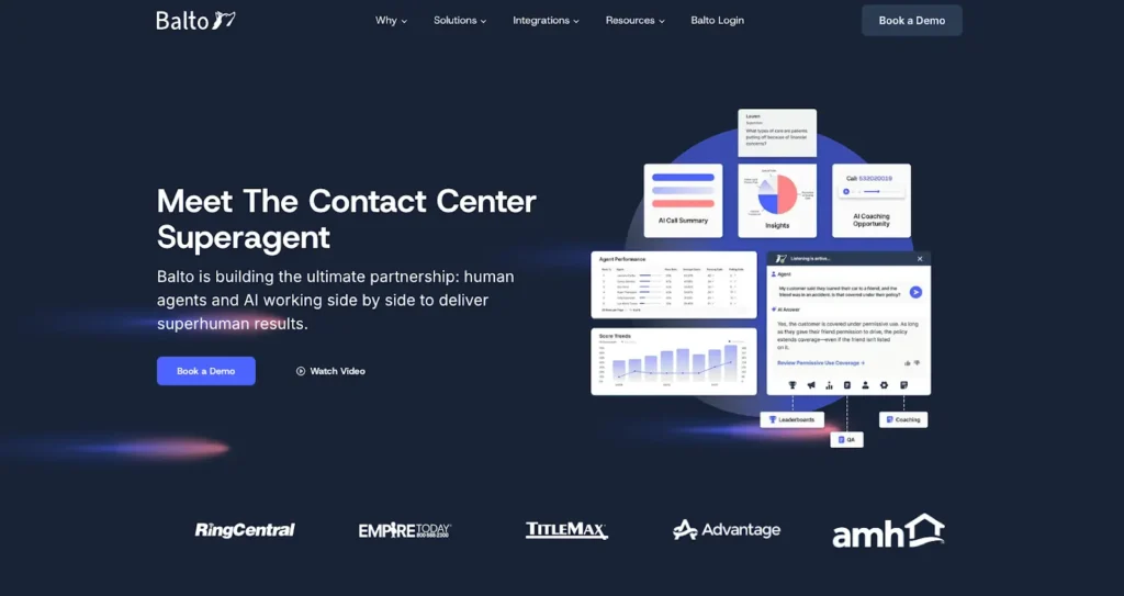 Balto is building the ultimate partnership: human agents and AI working side by side to deliver superhuman results.