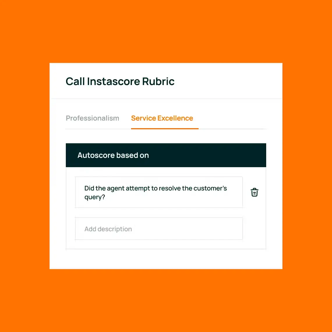 Level AI's call scoring rubric is shown as an example of Level AI's functionality, compared with other competitors in Balto's guide