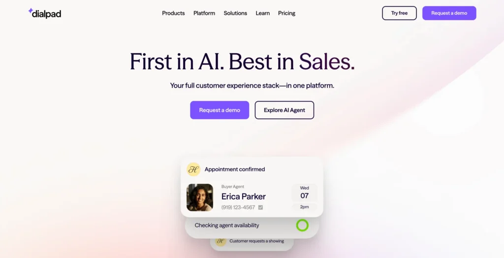 Dialpad is presented by Balto as the #8 top competitor to Nextiva in 2025