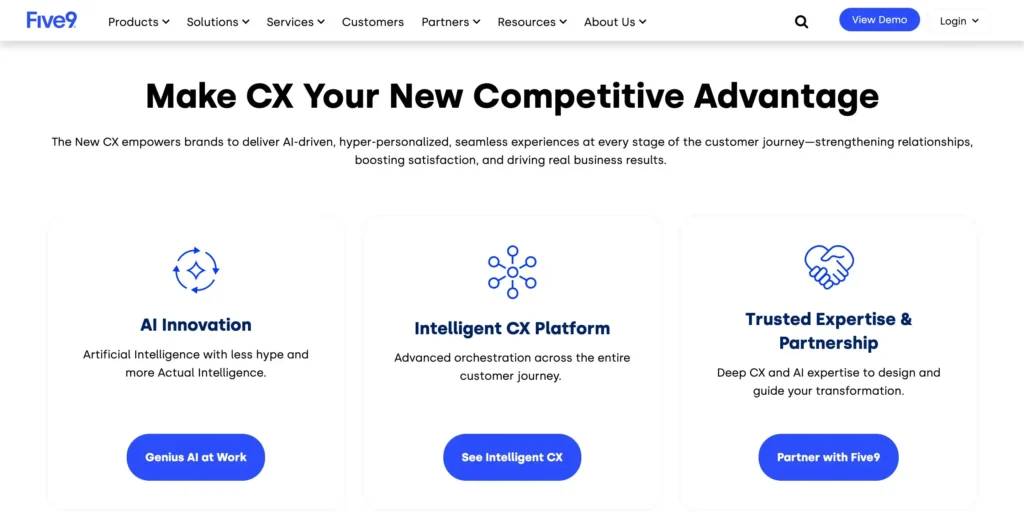 Balto presents Five9 as the #3 top competitor or alternative to Nextiva in 2025
