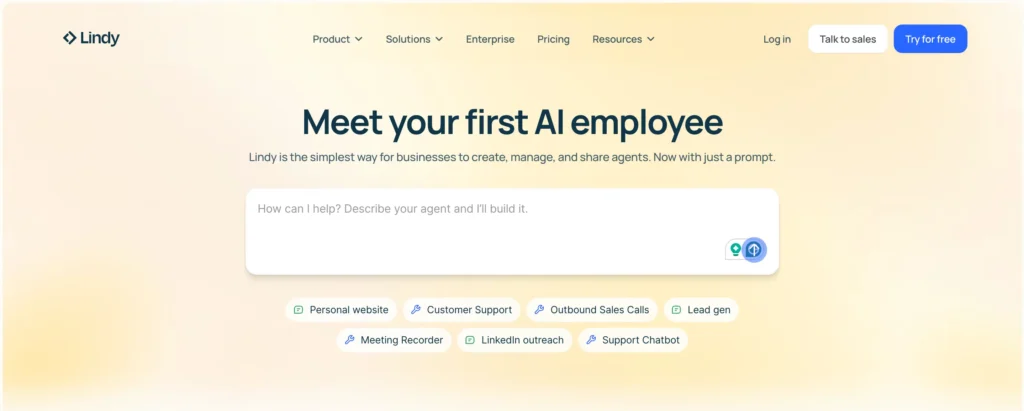 Balto lists Lindy as the #3 best AI voice agent for contact centers in 2026.