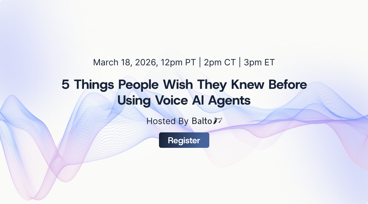 5 things people wish they knew before using voice AI agents
